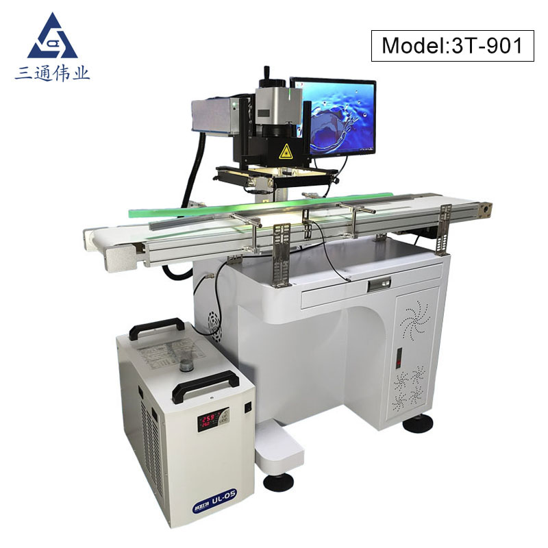 Visuele automatische lasermarkeermachine